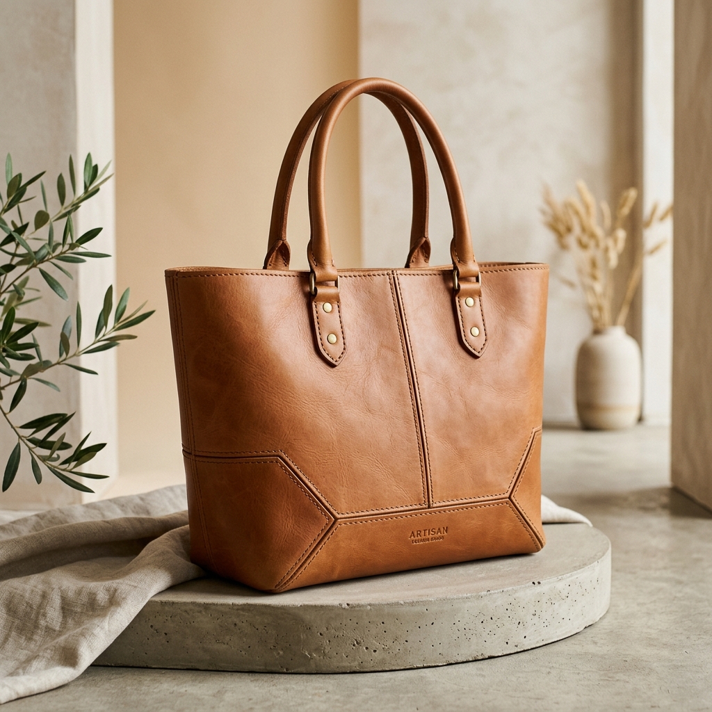 Artisan Leather Tote