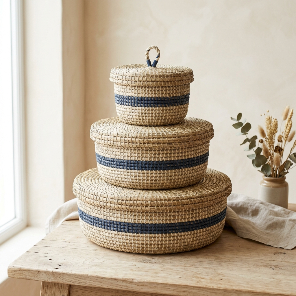 Woven Basket Set